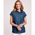 Blair Women's DenimLite Dolman Top - Denim - 3XL - Womens