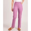 Blair Women's DenimEase Classic 5-Pocket Jeans - Purple - 12PS - Petite Short