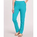 Blair Women's Essential Knit Pull-On Pants - Blue - 2XL - Womens