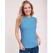 Blair Women's Essential Knit Tank Top - Blue - SML - Misses