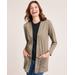 Blair Women's Essential Knit Jacket - Tan - L - Misses