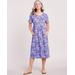 Blair Women's Essential Knit Scoopneck Dress with Pockets - Purple - 2XL - Womens