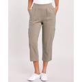 Blair Women's TravelEase 6 Pocket Capris - Tan - LPS - Petite Short