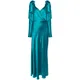 Alberta Ferretti, Dresses, female, Blue, S, Women's Clothing Dress Blue Ss24