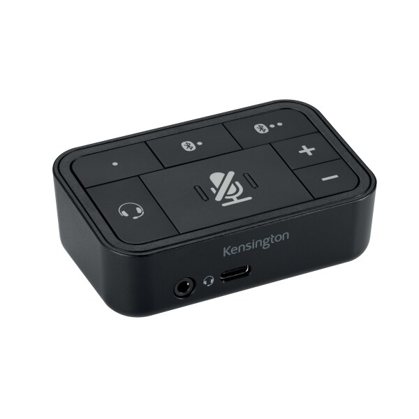 Kensington K83300WW Kensington Universeller 3-in-1 Pro Audio Switch USB-C 3.0/3,5mm/Bluetooth Audio-Switch für Headset Image