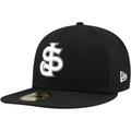 Men's New Era Black San Jose Giants Authentic Collection 59FIFTY Fitted Hat