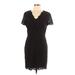 DKNY Casual Dress - Sheath: Black Dresses - New - Women's Size 12