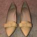 Kate Spade Shoes | Kate Spade Nude Bow Heels Patent Leather Women’s Size 8 | Color: Tan | Size: 8