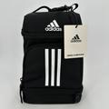 Adidas Kitchen | Adidas Excel 2 Lunch Bag Insulated Top Handle Black & 3 White Stripes Boys Nwt | Color: Black | Size: Os