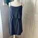 Madewell Dresses | Madewell Strappy Sundress 10 | Color: Blue/Gray | Size: 10