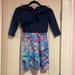 Lilly Pulitzer Dresses | Lilly Pulitzer Girls Casual Dress, Size L | Color: Blue/Pink | Size: Lg