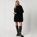 Free People Sweaters | Free People Ottoman Slouchy Tunic Size Small Black | Color: Black | Size: S