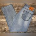 Levi's Jeans | Levis 514 Jeans Mens 32x30 Blue Straight Light Wash Denim Casual Bootcut | Color: Blue | Size: 32