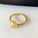 Madewell Jewelry | Madewell Gold Moon Ring Size 7 | Color: Gold | Size: 7