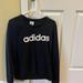 Adidas Tops | Adidas Crewneck Sweatshirt Women’s Size Medium | Color: Black | Size: M