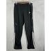 Adidas Pants & Jumpsuits | Adidas Pants Womens Medium Black Response 3 Stripe Soccer Track Gym Formotion | Color: Black | Size: M