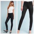 Anthropologie Jeans | Anthropologie Pilro Mid-Rise Denim Leggings Washed Black Skinny Ankle Jeans 28 | Color: Black | Size: 28