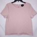 Anthropologie Tops | Anthropologie W5 Top Womens Medium Pink Polka Dot Pullover | Color: Pink | Size: M