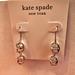 Kate Spade Jewelry | Kate Spade New York Double Huggie Hoop Earrings - Nwt | Color: Silver | Size: Os