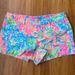 Lilly Pulitzer Shorts | Lilly Pulitzer Lovers Coral 3 Inch Short | Color: Blue/Pink | Size: 6