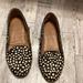 J. Crew Shoes | J. Crew Smoking Loafers Shoes Black & Beige Size 5 | Color: Brown/White | Size: 5