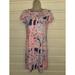 Lilly Pulitzer Dresses | Lilly Pulitzer 100% Pima Cotton Short Sleeve Tshirt Shift Dress Size Xs | Color: Blue/Pink | Size: Xs