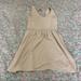 American Eagle Outfitters Dresses | 5/$25 Sale Ae Textured Cutout Cream Mini-Dress | Color: Cream/White | Size: 2