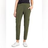 Athleta Pants & Jumpsuits | Athleta Chelsea Cargo Pants Green 8 | Color: Green | Size: 8