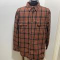 Carhartt Shirts | Carhartt Men's Hubbard Heavyweight Flannel Shirt Plaid Size 2xl | Color: Brown | Size: 2xl
