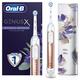 Oral-B Genius X Electric Toothbrush with Artificial Intelligence, App Connected Handle, 1 Toothbrush Head & Travel Case, 6 Mode Display with Teeth Whitening, 2 Pin UK Plug, Gifts For Women / Men