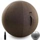 Premium Yoga Ball Set, Exercise Ball, Birthing Ball Pregnancy, Swiss Ball With Cover, Pump, Anti-burst Balance & Stability Ball Chair Swiss Ball For Office And Home Yoga Ball ( Color : Brown , Size :