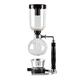 MSLing Glass Coffee Siphon 360 ml, 3 Cups, Table Siphon (Siphon), Vacuum Coffee Maker for Brewing Coffee and Tea with Black Handle