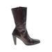 Donald J Pliner Boots: Burgundy Shoes - Women's Size 7