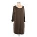 Wilfred Free Casual Dress - Shift: Brown Dresses - Women's Size X-Small