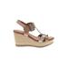 Bamboo Wedges: Tan Shoes - Women's Size 10