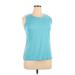 C9 By Champion Active Tank Top: Teal Activewear - Women's Size X-Large