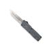 CobraTec Knives Lightweight OTF Folding Knive 3.25in D2 Steel Tanto Non-Serrated Carbon Fiber CFCTLWTNS