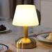 Cottonore Modern Cordless Small Table Lamps, Portable LED Dimmable Desk Lamp, Rechargeable Battery Operated in Yellow | Wayfair ZC-000803