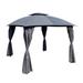 mohzate 10 Ft. W x 10 Ft. D Steel Dome Gazebo | 106.3 H x 118.1 W x 118.1 D in | Wayfair 00814119999366