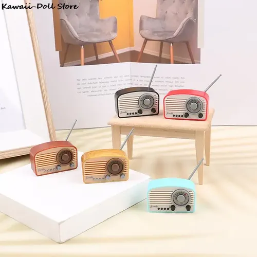 Puppenhaus Mini-Radio niedlich Miniatur Puppenhaus Radio/Mini-Rekorder Modell Puppenhaus Möbel