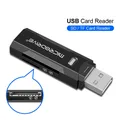 2 in 1 Kartenleser USB 3 0 Micro SD TF Kartensp eicher Lesegerät