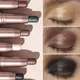 Double-head Eyeshadow Stick Diamond Shimmer Highlighter Pencil Pearl Pigment Long Lasting Cream Eye