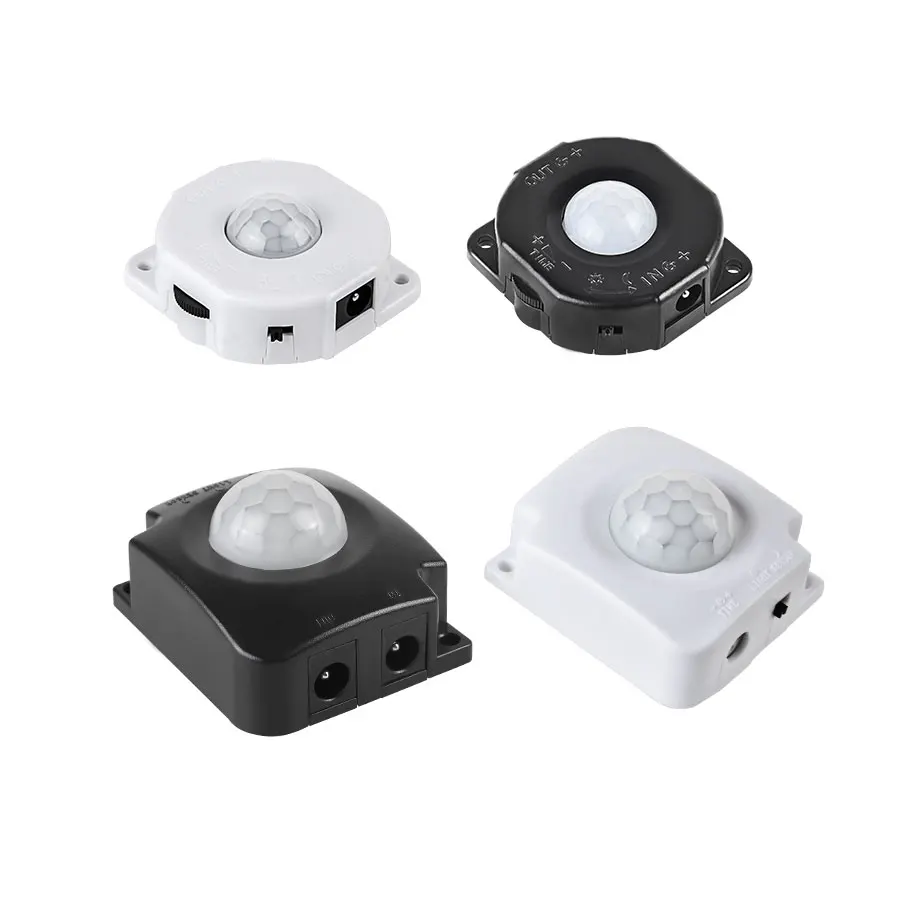 5V 12V 24V Menschlichen Körper Sensor PIR Motion Bewegung Detektor Aktiviert Schalter Automatische EIN AUS Hause Korridor LED Licht Schalter Image