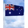 60 × 90 90x150 120 × 180cm Australien australische Emblem Flagge Polyester gedruckt Banner