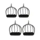 2x Cage Horse Riding Stirrups Lightweight Tool Equestrian Sports Steel for Safety Horse Riding