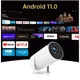 NEW HY300 Projector Free Style for SAMSUNG XiaoMi Android WIFI Home Cinema 720P Outdoor 1080P 4K