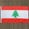 Xvggdg 90x150cm Libanon der nationalen flagge hundert prozent polyester gedruckt Libanon fahnen