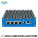 Lüfter loser mini pc 4 intel 2 5g lan celeron j4125 j5040 n5100 j6412 n100 mini router server esxi