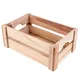 1pc Holz Lagerung Box Vintage Holz Lagerung Korb Holz Lagerung Organizer Für Home Braun
