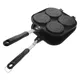 Egg Frying Pan 4 Molds Omelette Pan Nonstick Egg Cooker Pan Pancake Pan Frying Pan Skillet Kitchen